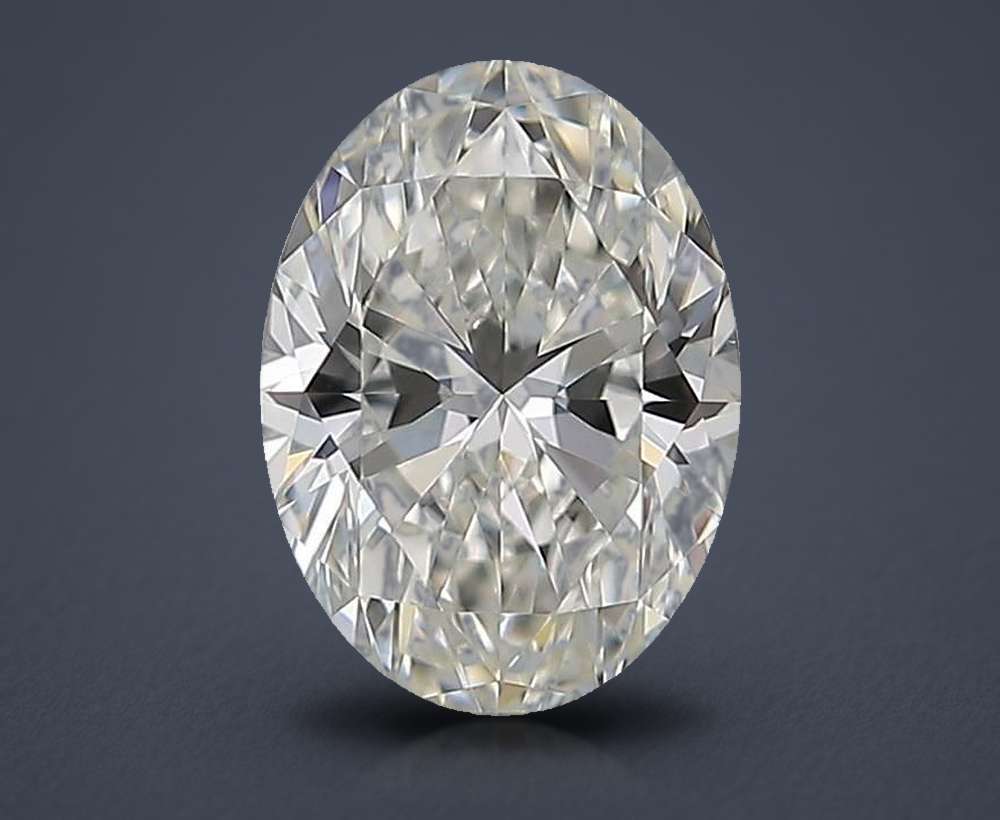 0.80 Carat Oval Natural Diamond