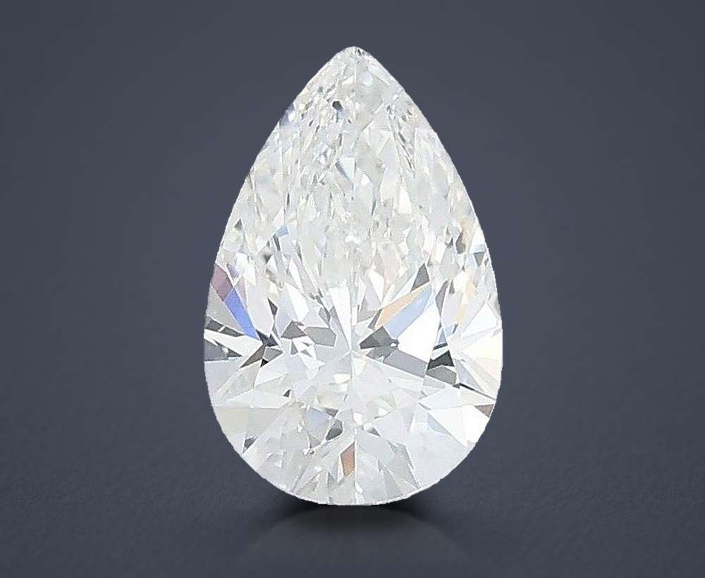 0.99 Carat Pear Lab Diamond