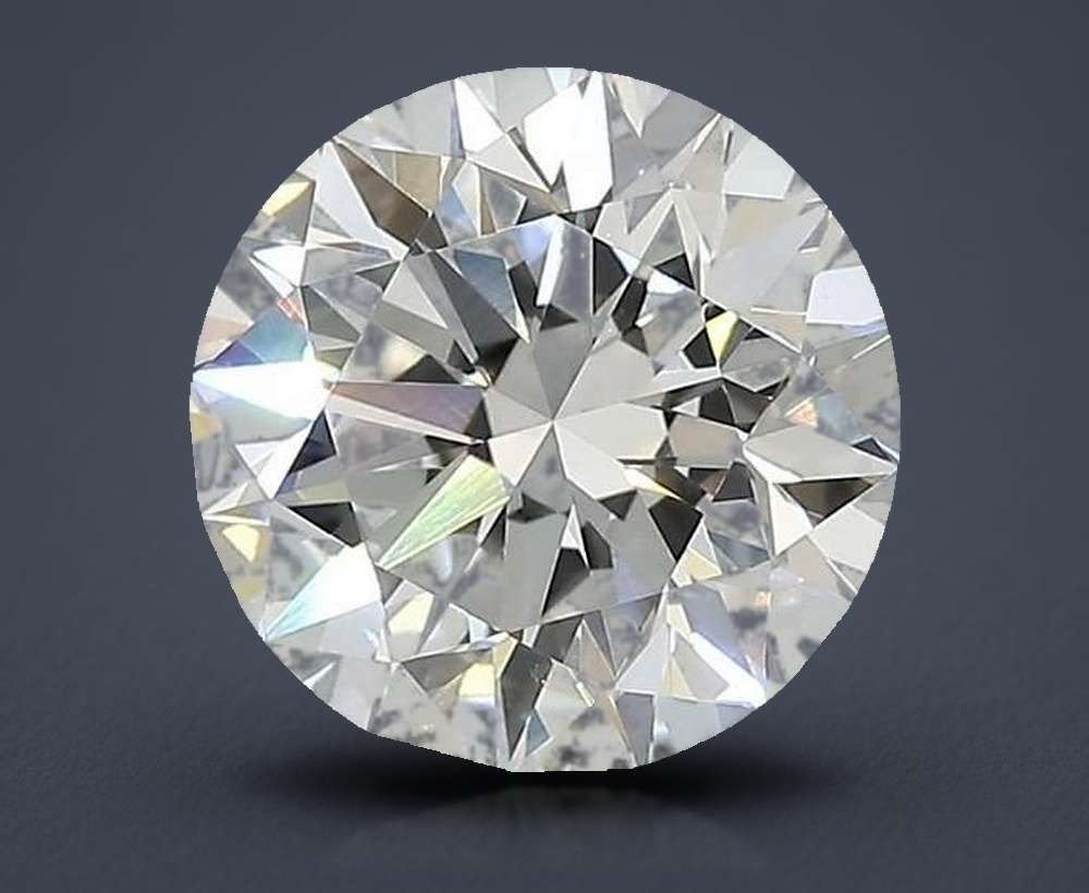 4.05 Carat Round Lab Diamond