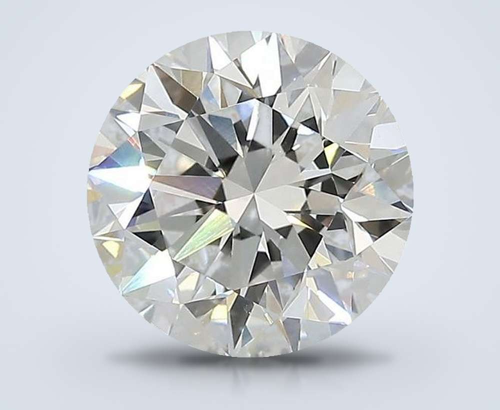 4.05 Carat Round Lab Diamond