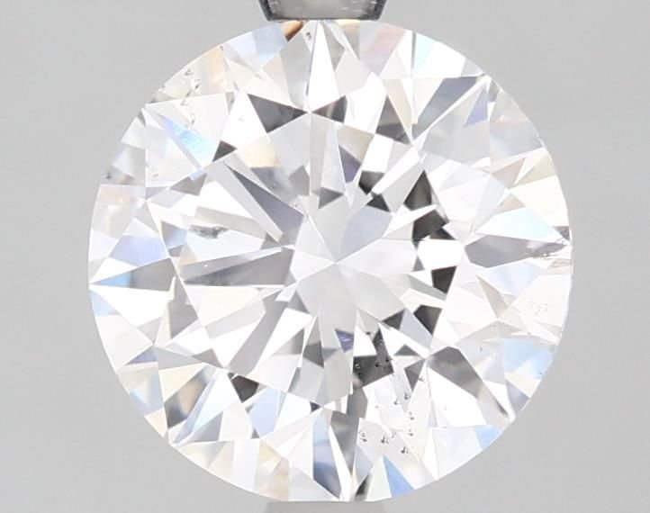 2.01ct E SI1 Rare Carat Ideal Cut Round Lab Grown Diamond