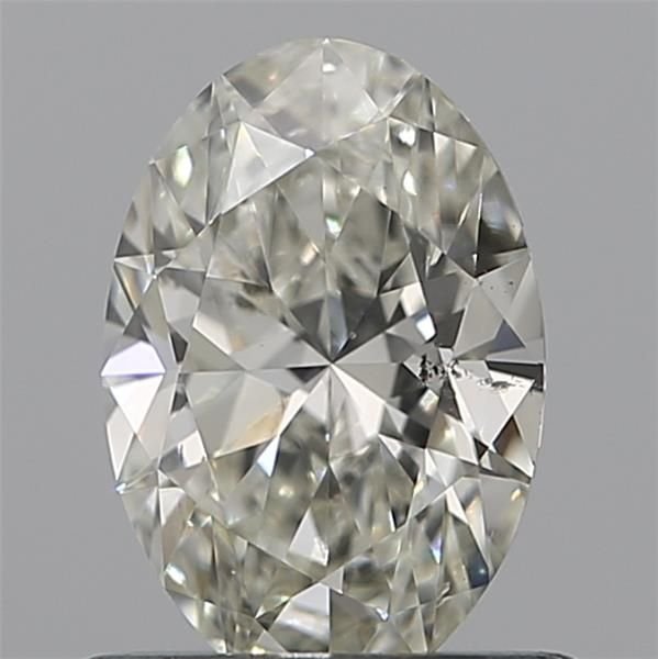 0.70ct J SI1 Rare Carat Ideal Cut Oval Diamond