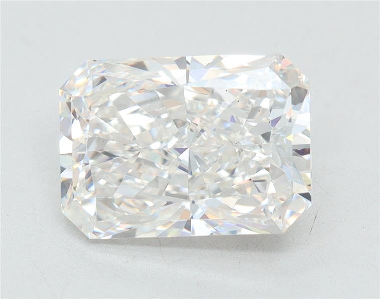 2.83ct F VS2 Rare Carat Ideal Cut Radiant Lab Grown Diamond