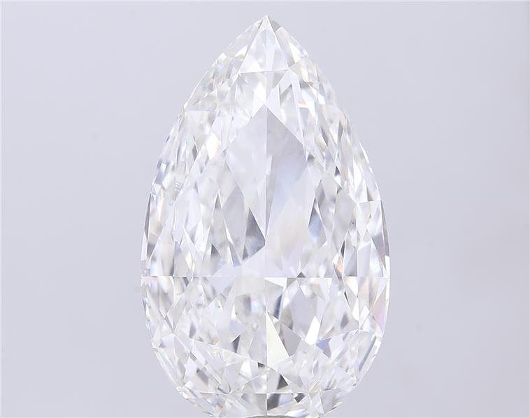 20.02ct G VVS2 Excellent Cut Pear Lab Grown Diamond
