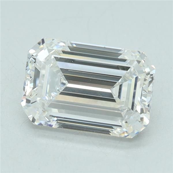 1.51ct D VS2 Very Good Cut Emerald Lab Grown Diamond