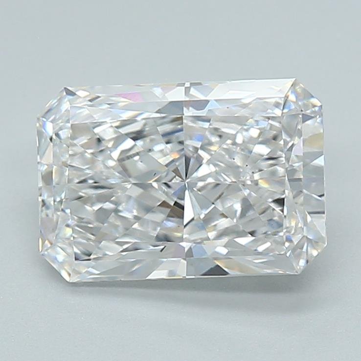 1.92ct D VS2 Rare Carat Ideal Cut Radiant Lab Grown Diamond