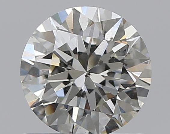 0.65ct K SI2 Rare Carat Ideal Cut Round Diamond