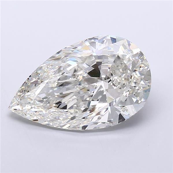 15.03ct H VVS2 Rare Carat Ideal Cut Pear Lab Grown Diamond