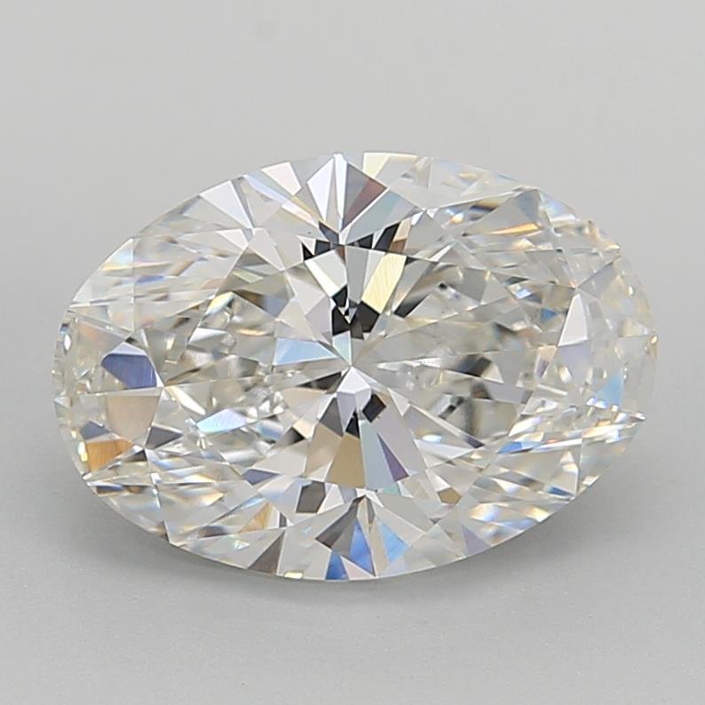 4.05ct G VVS2 Rare Carat Ideal Cut Oval Lab Grown Diamond