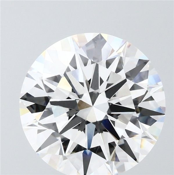 7.05ct H VVS2 Rare Carat Ideal Cut Round Lab Grown Diamond