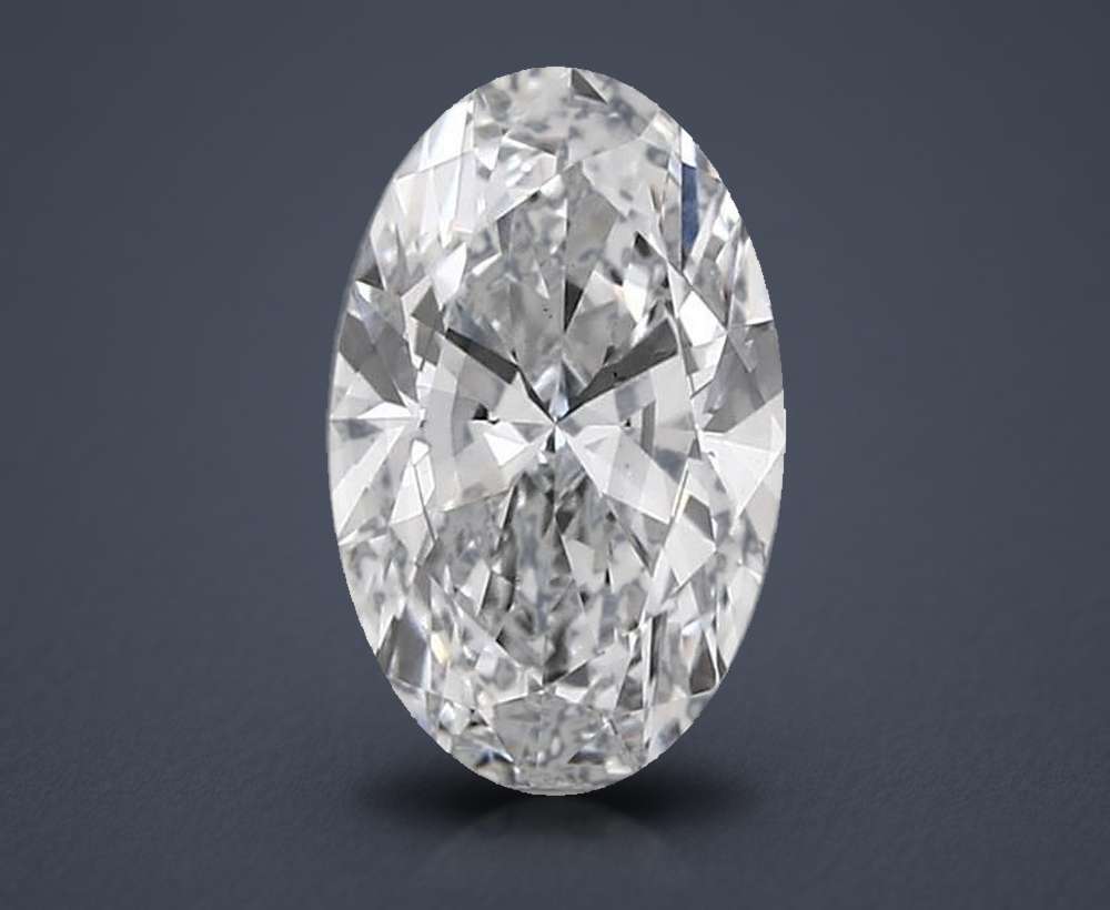 1.00 Carat Oval Lab Diamond