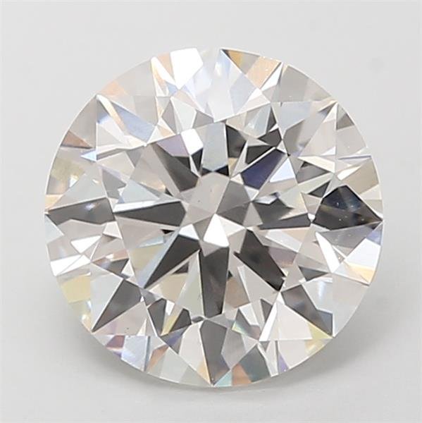3.01ct F VS1 Rare Carat Ideal Cut Round Lab Grown Diamond