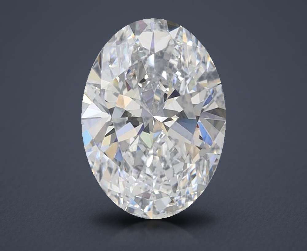 1.28 Carat Oval Lab Diamond