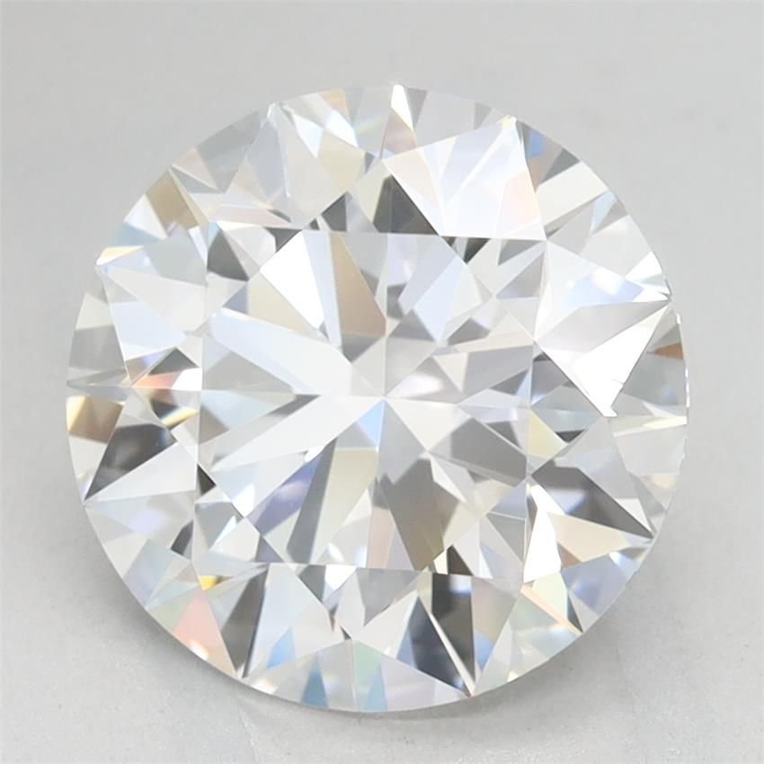 2.62ct D VVS1 Rare Carat Ideal Cut Round Lab Grown Diamond