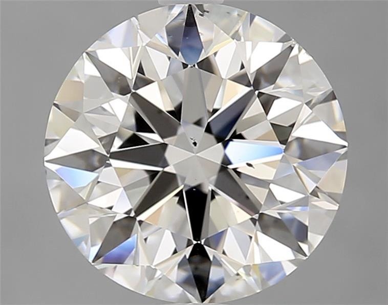 2.64ct F SI1 Excellent Cut Round Diamond