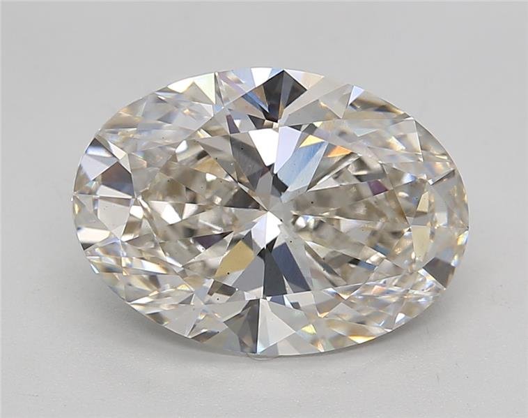 4.08ct I VS2 Rare Carat Ideal Cut Oval Lab Grown Diamond