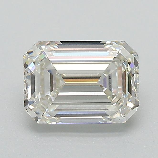 1.09ct G VS1 Rare Carat Ideal Cut Emerald Lab Grown Diamond