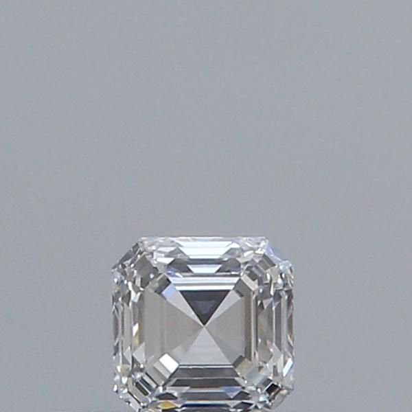 0.29ct F IF Excellent Cut Asscher Diamond