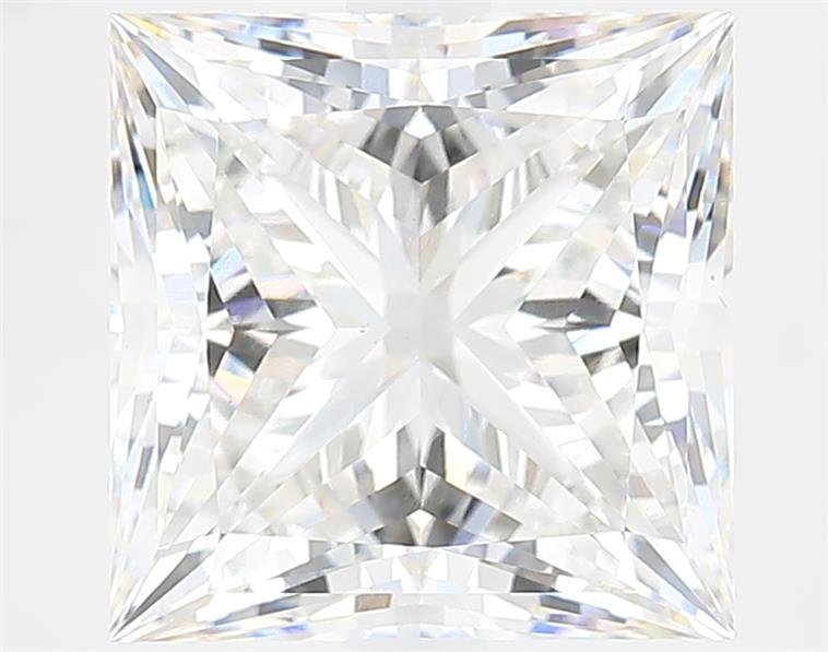 5.66ct G VS1 Rare Carat Ideal Cut Princess Lab Grown Diamond