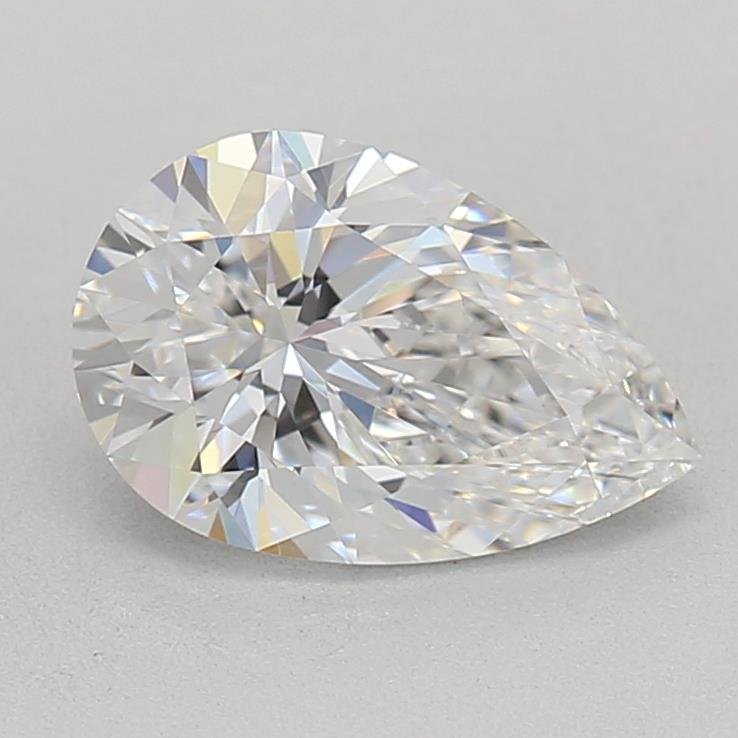 0.97ct D VS1 Rare Carat Ideal Cut Pear Lab Grown Diamond