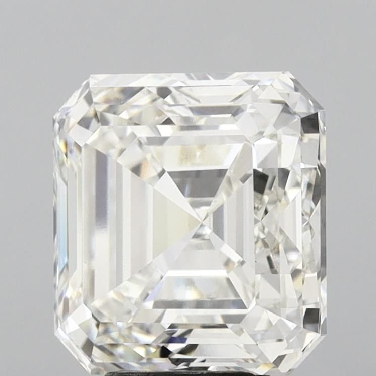 7.60ct H VVS2 Rare Carat Ideal Cut Asscher Lab Grown Diamond