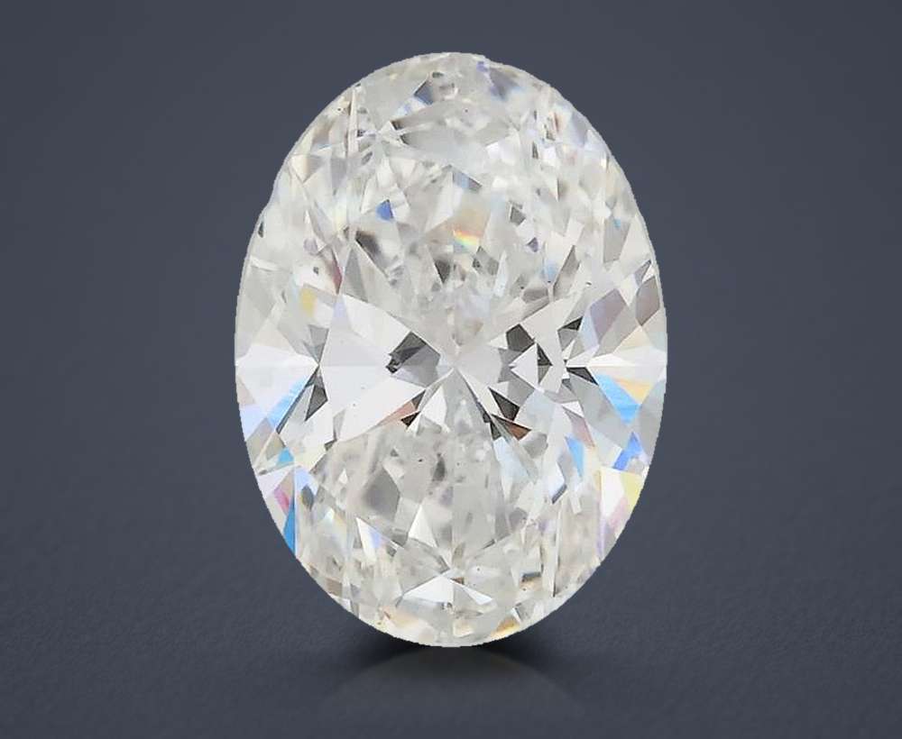 0.99 Carat Oval Lab Diamond