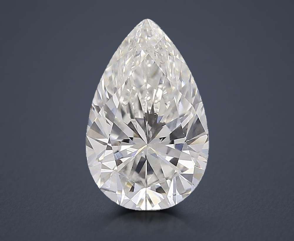 0.73 Carat Pear Lab Diamond