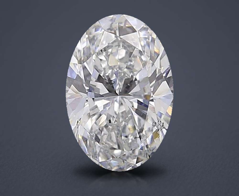 0.52 Carat Oval Lab Diamond