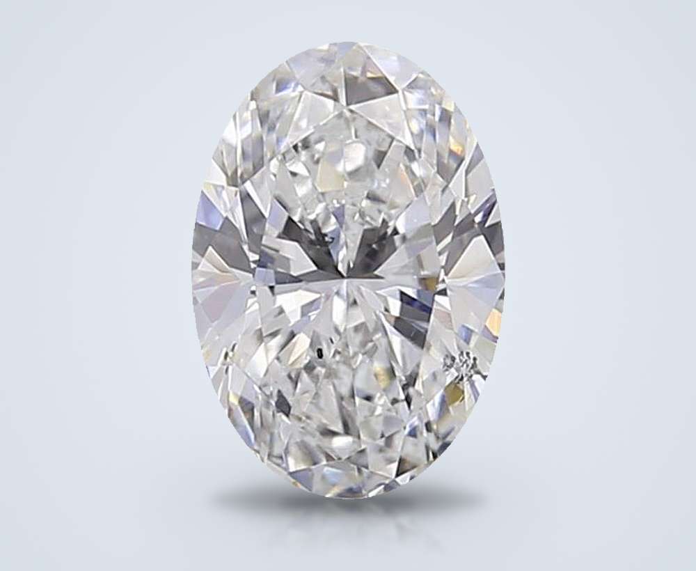 0.52 Carat Oval Lab Diamond