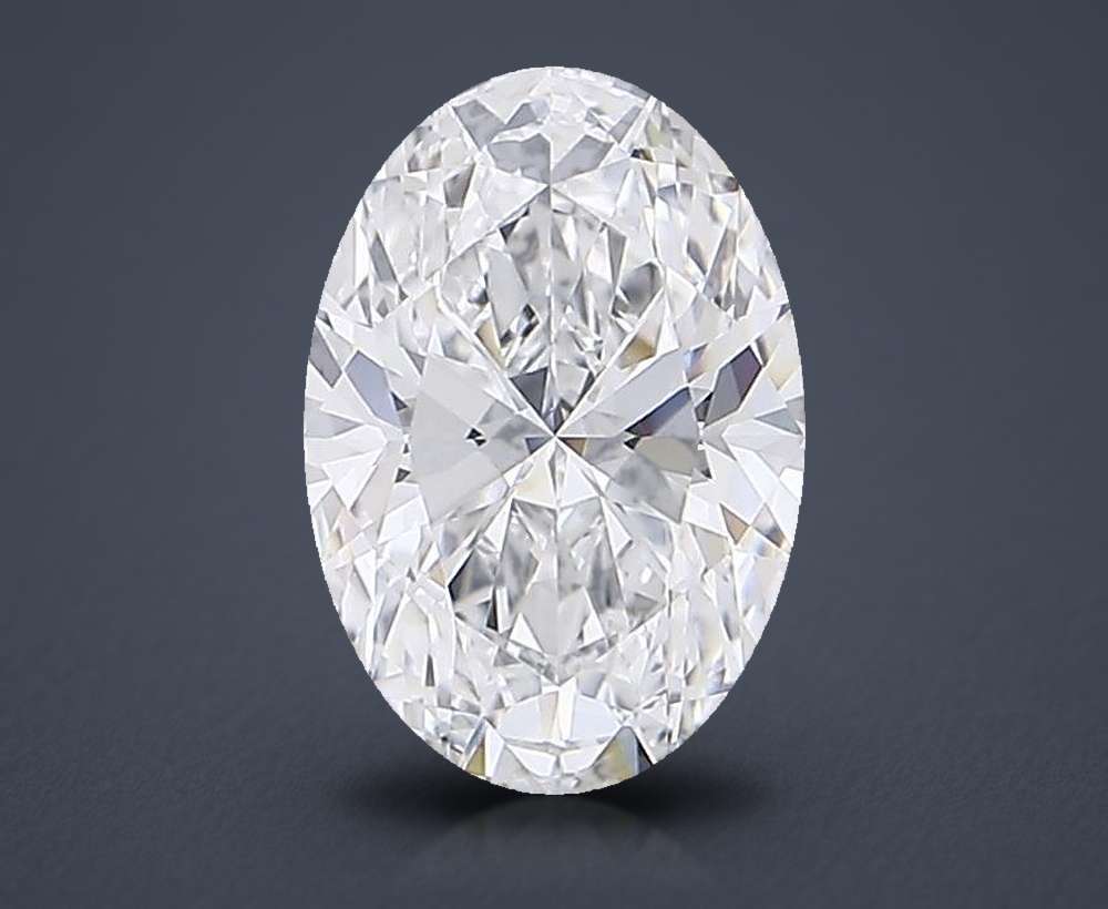 2.03 Carat Oval Lab Diamond