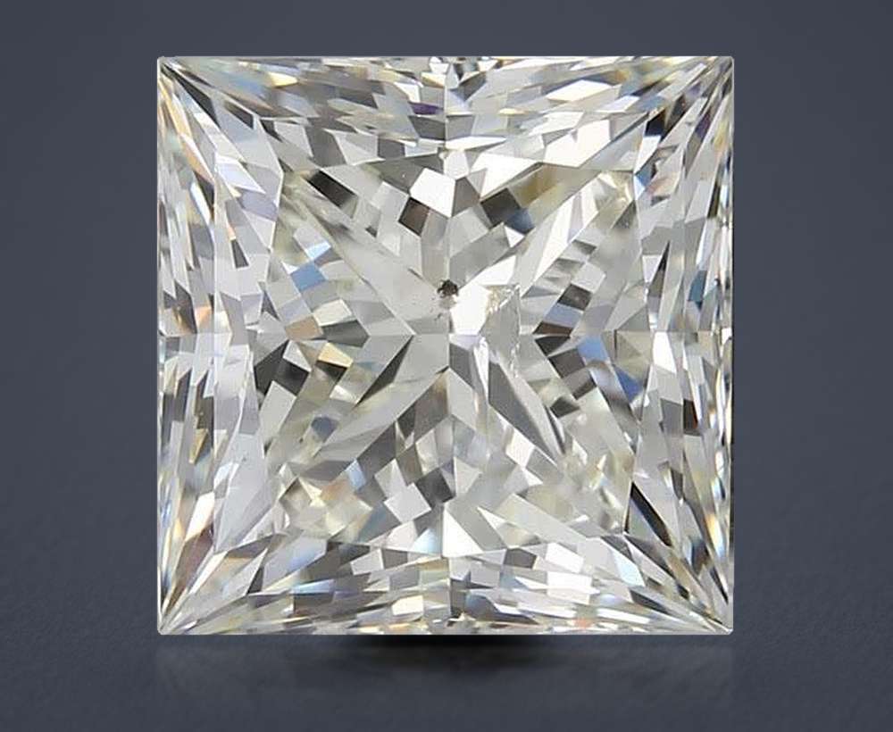 3.02 Carat Princess Natural Diamond