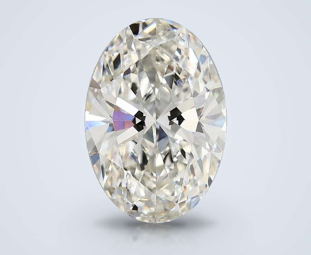 3.79 Carat Oval Lab Diamond