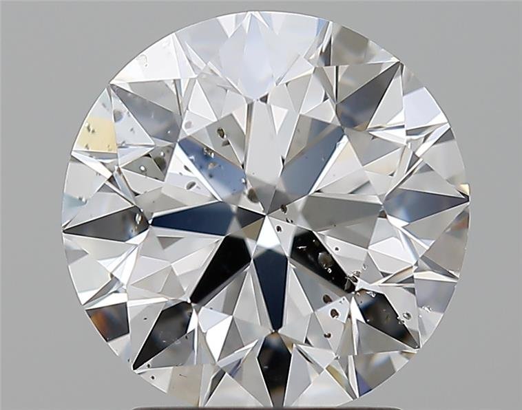 2.11ct E SI2 Rare Carat Ideal Cut Round Diamond