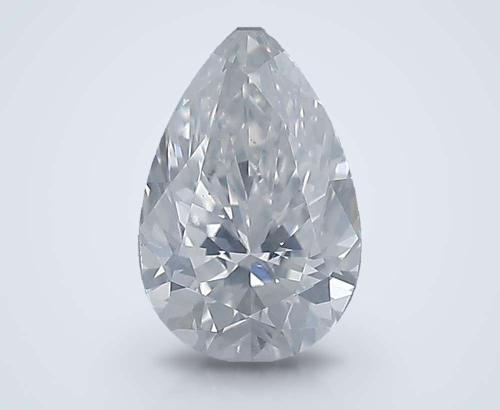 0.52 Carat Pear Natural Diamond