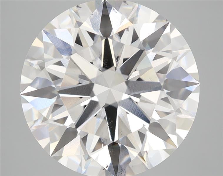 6.03ct F SI1 Rare Carat Ideal Cut Round Lab Grown Diamond