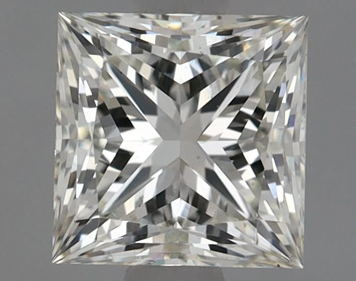 1.12ct H VS2 Rare Carat Ideal Cut Princess Lab Grown Diamond