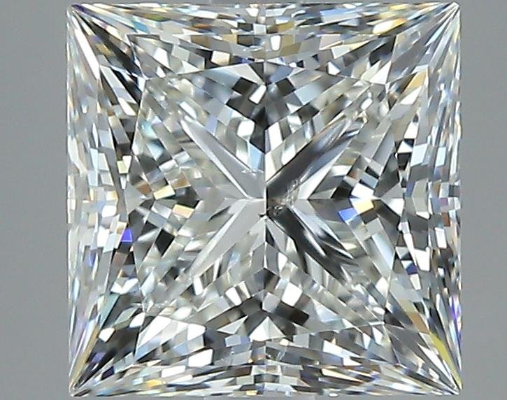 2.50ct J SI2 Rare Carat Ideal Cut Princess Diamond