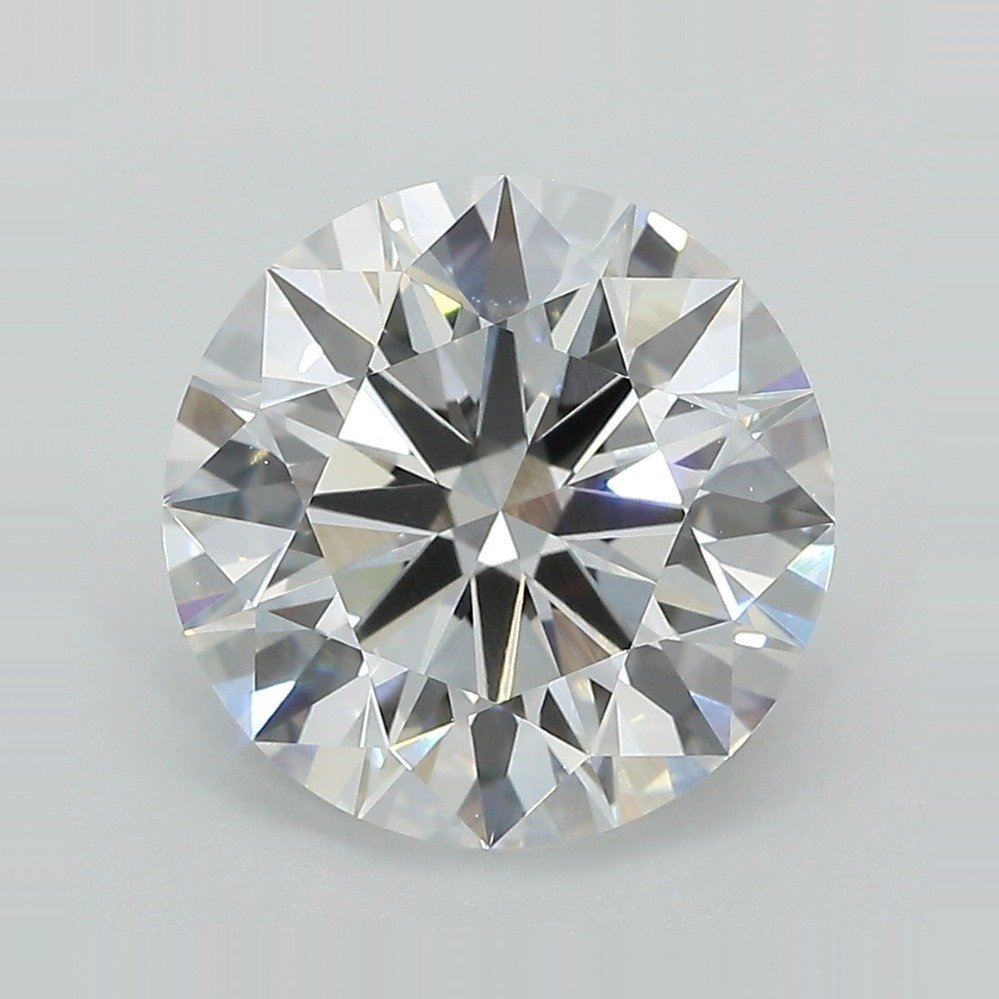 4.95ct E VVS2 Rare Carat Ideal Cut Round Lab Grown Diamond