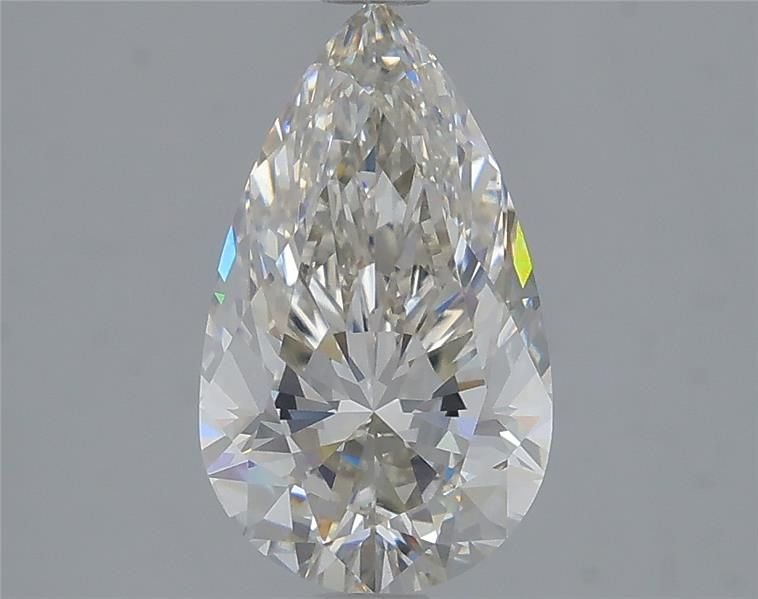 2.38ct H VS1 Rare Carat Ideal Cut Pear Lab Grown Diamond