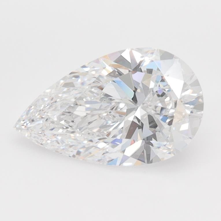 1.05ct D VVS1 Rare Carat Ideal Cut Pear Lab Grown Diamond