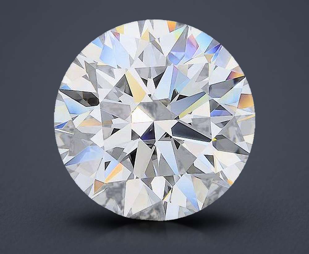2.58 Carat Round Lab Diamond