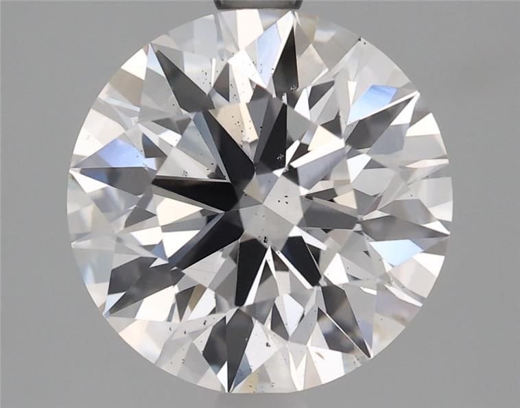 2.54ct F SI1 Rare Carat Ideal Cut Round Lab Grown Diamond