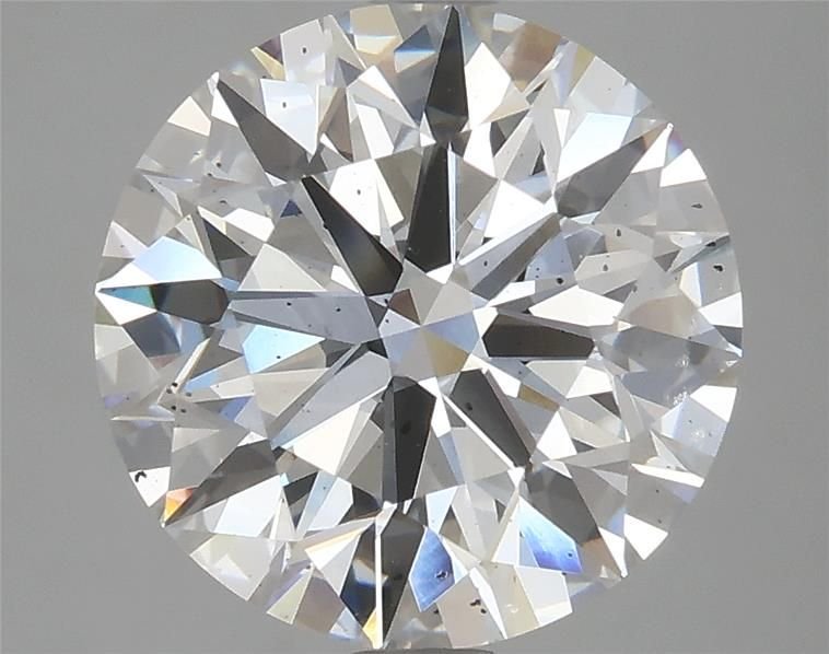 4.13ct F SI1 Rare Carat Ideal Cut Round Lab Grown Diamond