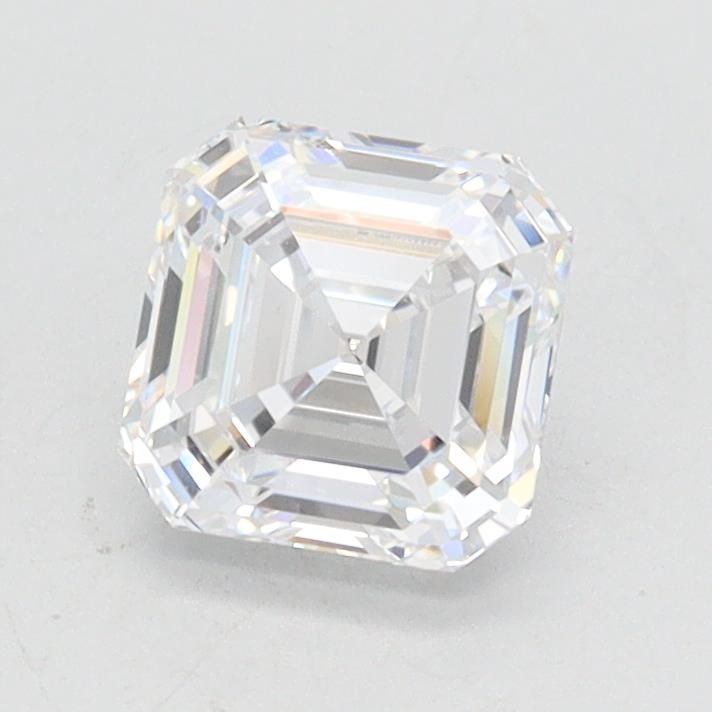 1.09ct D VVS2 Rare Carat Ideal Cut Asscher Lab Grown Diamond