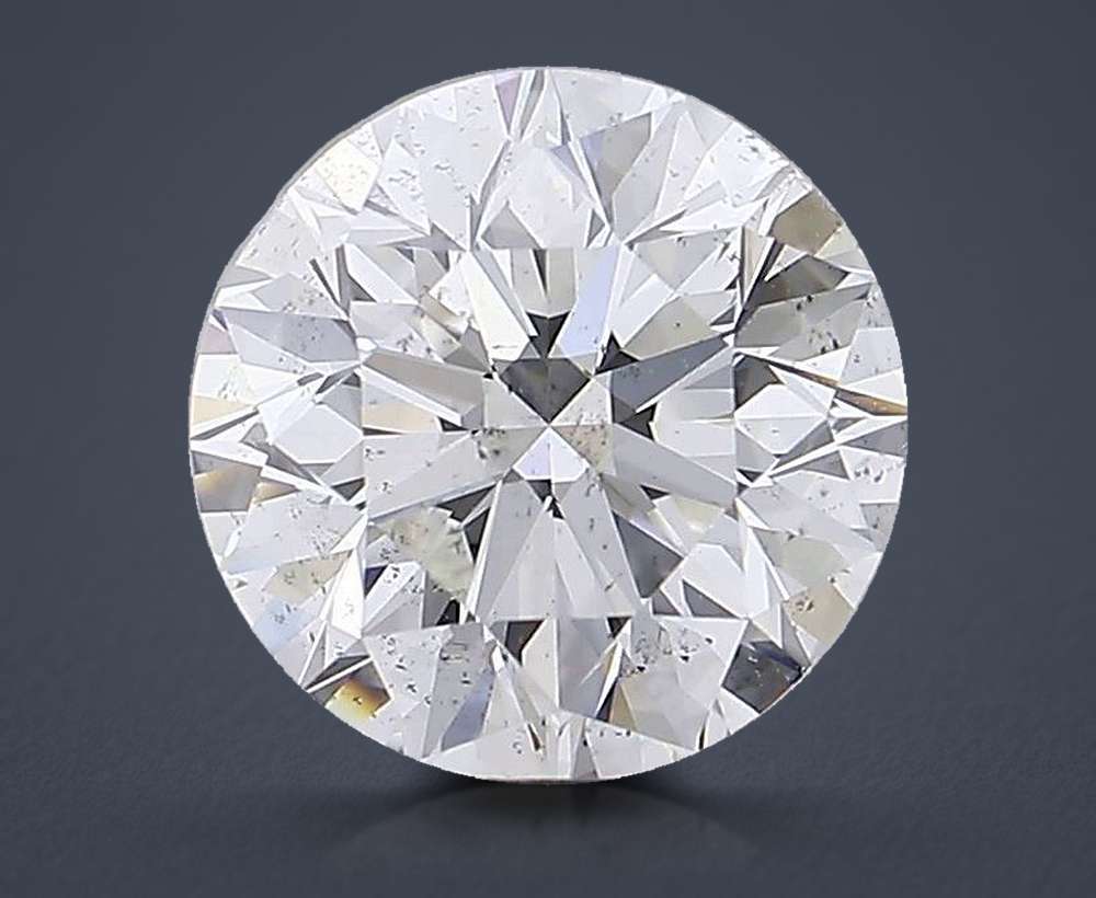 3.00 Carat Round Natural Diamond