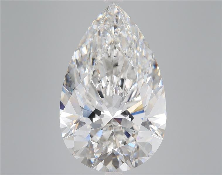 10.84ct F VS2 Rare Carat Ideal Cut Pear Lab Grown Diamond