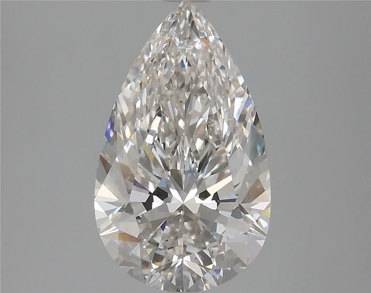 2.71ct H VS1 Rare Carat Ideal Cut Pear Lab Grown Diamond