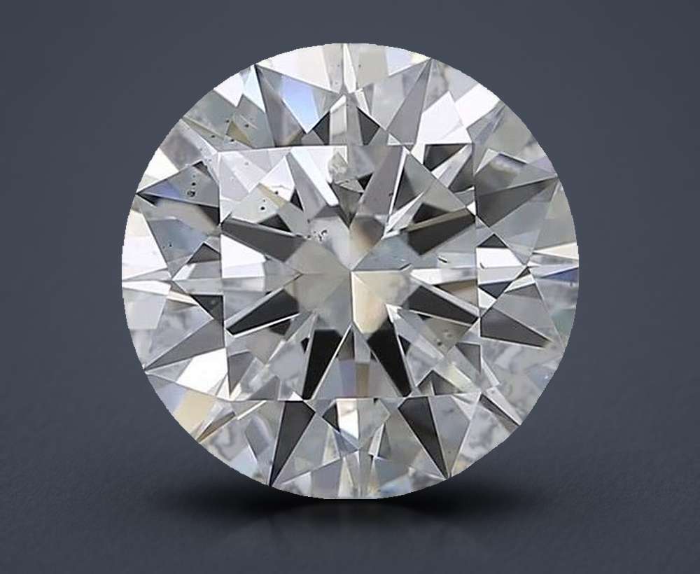 6.53 Carat Round Natural Diamond