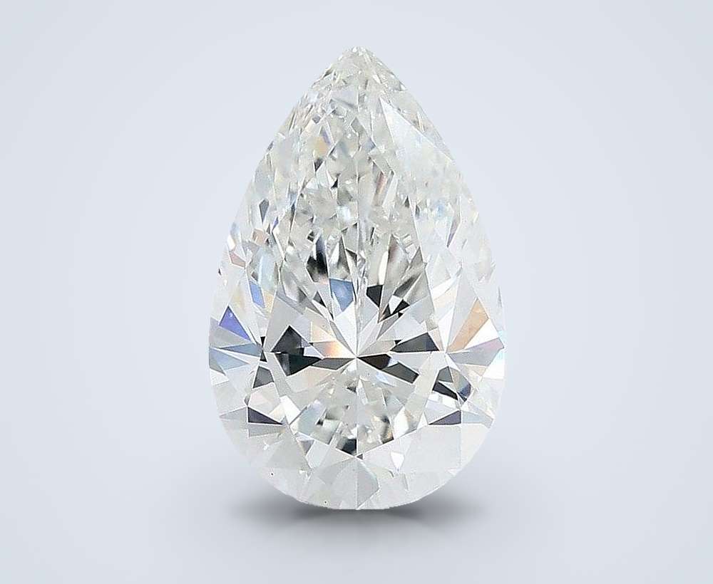 3.51 Carat Pear Lab Diamond