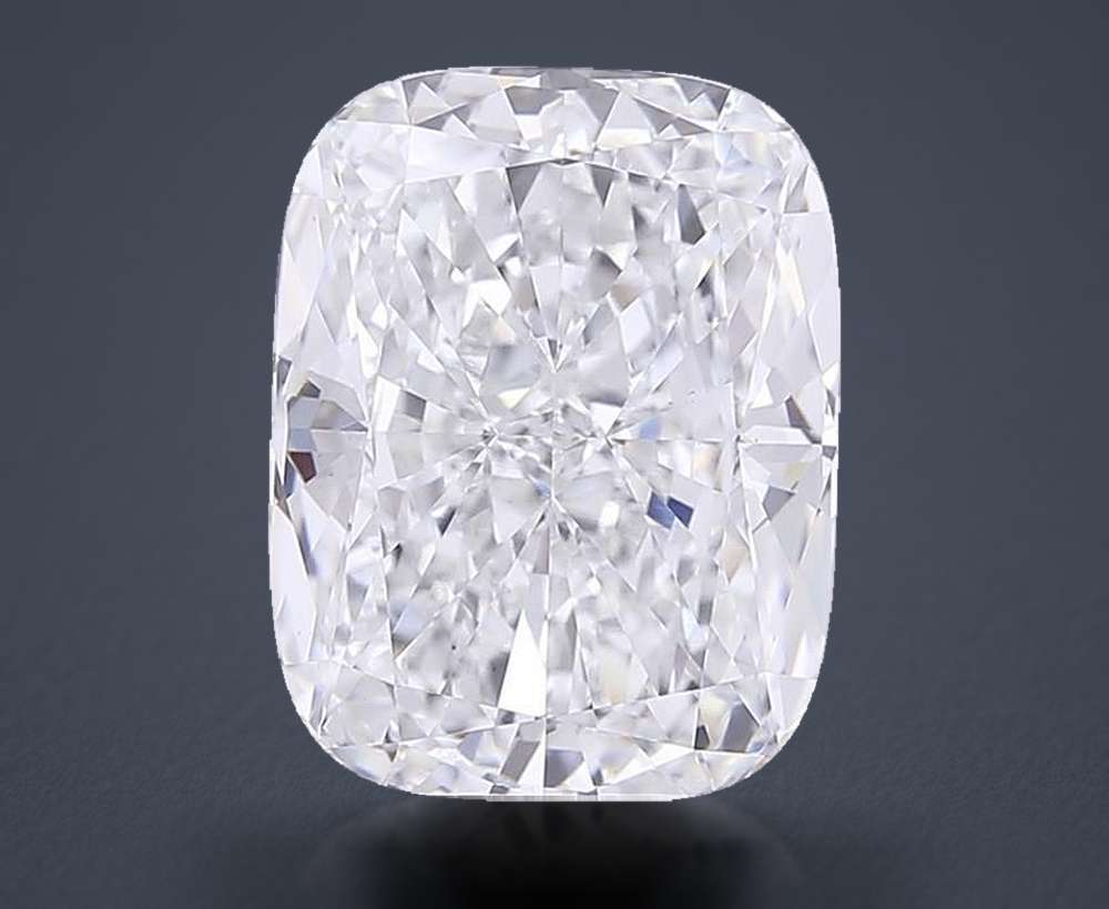 7.56 Carat Cushion Lab Diamond
